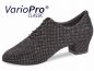 Preview: Schicke, schwarze Schnürschuhe mit weichem Comfort-Fußbett. Niedriger Absatz und den Fuß umschließende Passform machen die Tanzschuhe sehr bequem. Ideal als Trainerschuh.