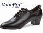 Preview: Schicke, schwarze Schnürschuhe mit weichem Comfort-Fußbett. Niedriger Absatz und den Fuß umschließende Passform machen die Tanzschuhe sehr bequem. Ideal als Trainerschuh.