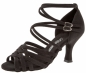 Preview: Die beliebteste schwarze Sandalette erhalten Sie bei uns auch mit einem 7,2cm Absatz.