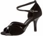 Preview: Black diamond dance shoes 141-058-020 with a slim heel. These dance shoes are particularly comfortable despite the high heel