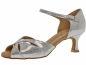 Preview: Latein-Sandalette aus weichem Leder mit einem 5cm Absatz