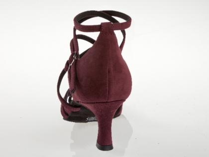 Diamant Dance Shoes 108-077-132 with 5cm Flare Heel and 2 Straps
